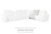 Modmax II Stone Armless Chair - 6590746