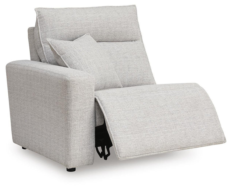 Modmax II Stone Left-Arm Facing Power Recliner - 6590758