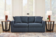 Modmax Ink 3-Piece Sectional Sofa, 2-Piece Sectional Loveseat and Swivel Glider Recliner - 92121U21
