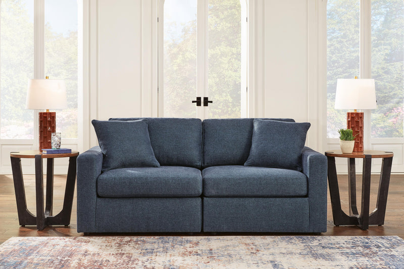 Modmax Ink 3-Piece Sectional Sofa, 2-Piece Sectional Loveseat and Swivel Glider Recliner - 92121U21