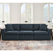Modmax Ink 3-Piece Sectional Sofa, 2-Piece Sectional Loveseat and Swivel Glider Recliner - 92121U21