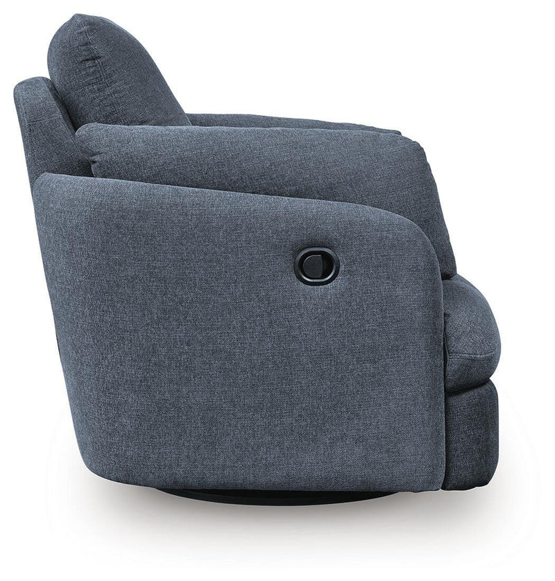 Modmax Ink 3-Piece Sectional Sofa, 2-Piece Sectional Loveseat and Swivel Glider Recliner - 92121U21