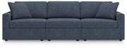 Modmax Ink 3-Piece Sectional Sofa, 2-Piece Sectional Loveseat and Swivel Glider Recliner - 92121U21