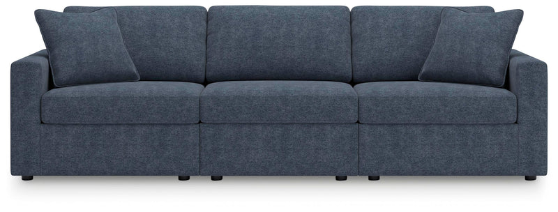 Modmax Ink 3-Piece Sectional Sofa, 2-Piece Sectional Loveseat and Swivel Glider Recliner - 92121U21