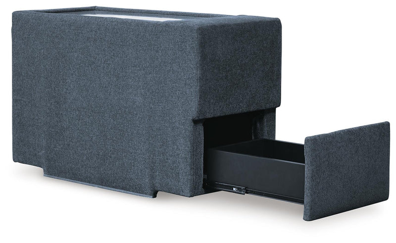 Modmax Ink 3-Piece Sectional Sofa and 2-Piece Sectional Loveseat - 92101U22