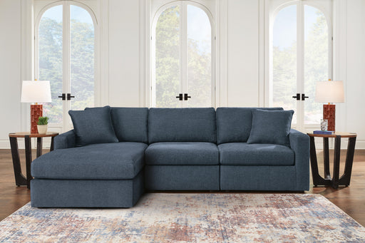 Modmax Ink 3-Piece Sectional Sofa Storage Chaise - 92121S78