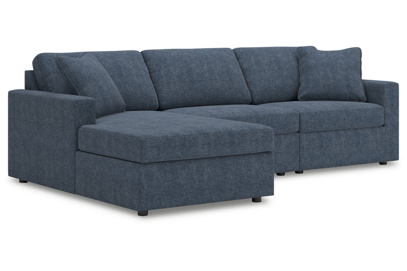 Modmax Ink 3 Piece Sectional with Chaise - Gate FurnitureSectional