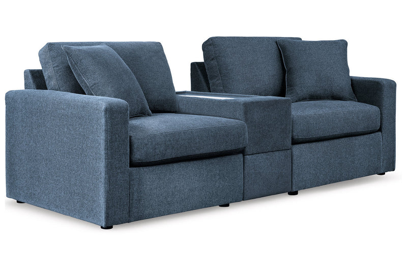 Modmax Ink 3 Piece Sectional with Console - Gate FurnitureSectional