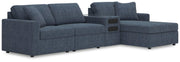 Modmax Ink 4-Piece Sectional with Chaise - 92121S37