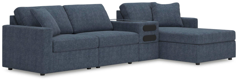 Modmax Ink 4-Piece Sectional with Chaise - 92121S37