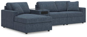 Modmax Ink 4-Piece Sectional with Chaise - 92121S38