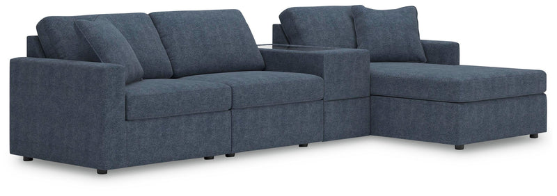 Modmax Ink 4-Piece Sectional with Chaise - 92121S40
