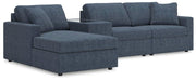 Modmax Ink 4-Piece Sectional with Chaise - 92121S41
