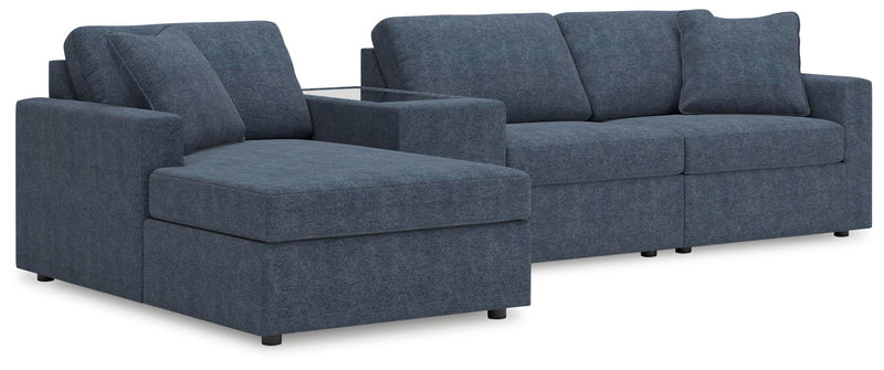 Modmax Ink 4-Piece Sectional with Chaise - 92121S41