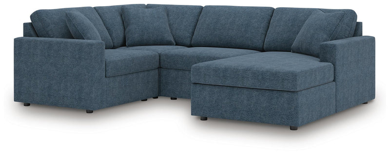 Modmax Ink 4-Piece Sectional with Chaise - 92121S65