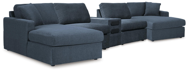 Modmax Ink 5 Piece Sectional with Audio Console - 92121S70