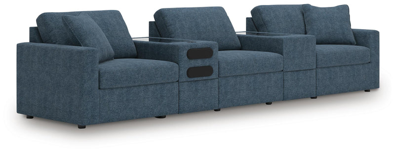 Modmax Ink 5-Piece Sectional with Audio System - 92121S64