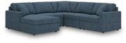 Modmax Ink 5-Piece Sectional with Chaise - 92121S67