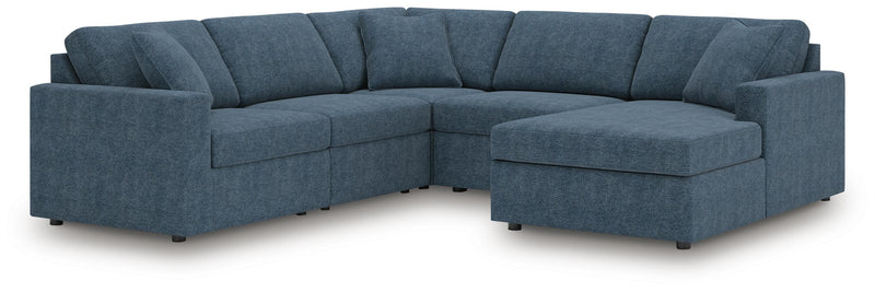 Modmax Ink 5-Piece Sectional with Chaise - 92121S68