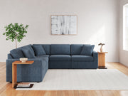 Modmax Ink 5 Piece Sectional with Ottoman - Gate FurnitureSectional