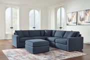 Modmax Ink 5 Piece Sectional with Ottoman - Gate FurnitureSectional