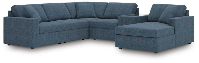 Modmax Ink 6-Piece Sectional with Chaise - 92121S53