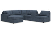 Modmax Ink 6 Piece Sectional with Chaise - Gate FurnitureSectional