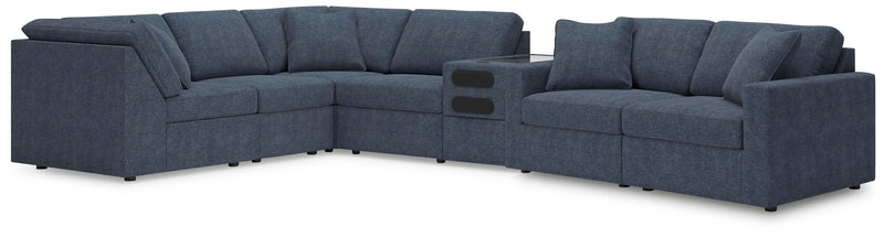 Modmax Ink 7-Piece Sectional with Audio Console - 92121S75