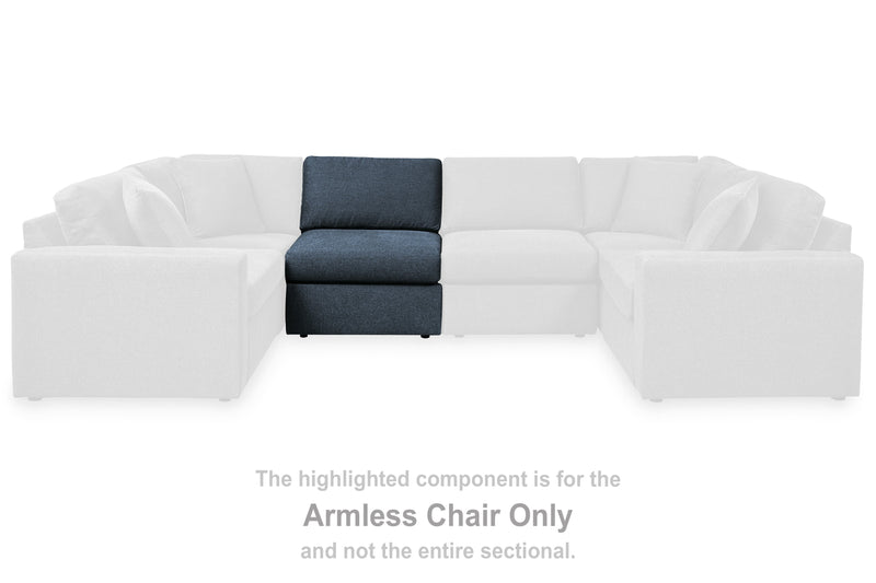 Modmax Ink Armless Chair - 9212146
