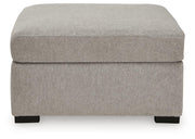 ModMax Luxe Flint Oversized Accent Ottoman - 6860508