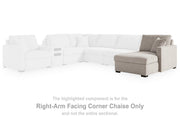 ModMax Luxe Flint Right-Arm Facing Corner Chaise - 6860517