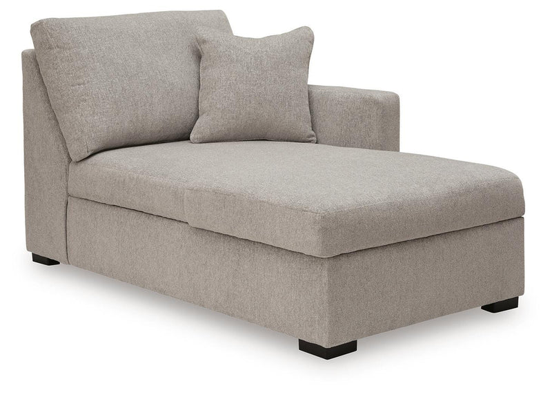 ModMax Luxe Flint Right-Arm Facing Corner Chaise - 6860517