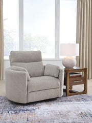 ModMax Luxe Flint Swivel Glider Power Recliner - 6860561P