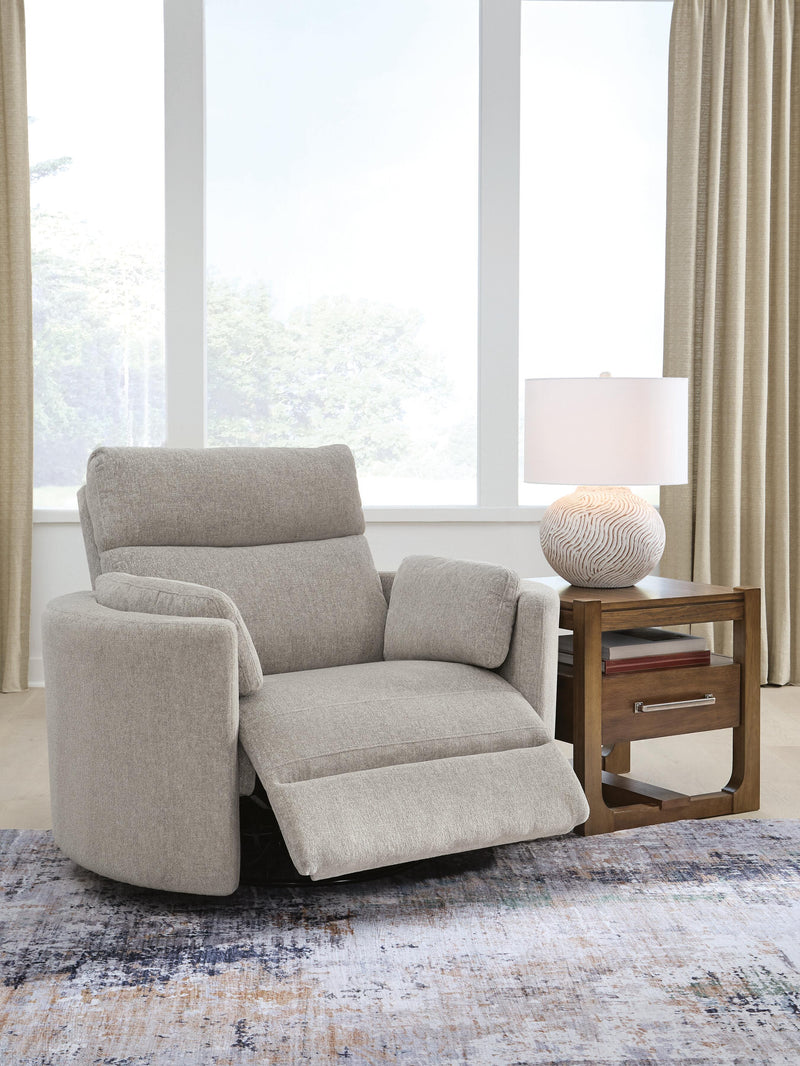 ModMax Luxe Flint Swivel Glider Power Recliner - 6860561P