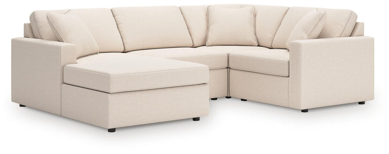 Modmax Oyster 4-Piece Sectional with Chaise - 92103S66