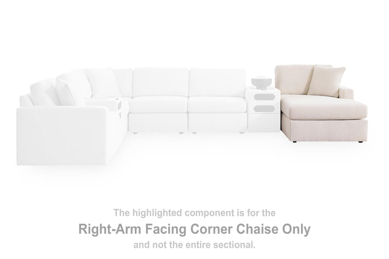 Modmax Oyster 5-Piece Double Chaise with Audio Consoles - 92103S49