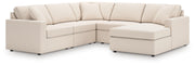 Modmax Oyster 5-Piece Sectional with Chaise - 92103S68