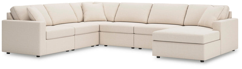 Modmax Oyster 6-Piece Sectional with Chaise - 92103S46