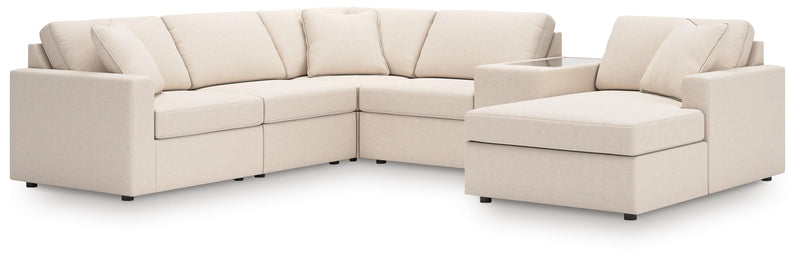 Modmax Oyster 6-Piece Sectional with Chaise - 92103S53