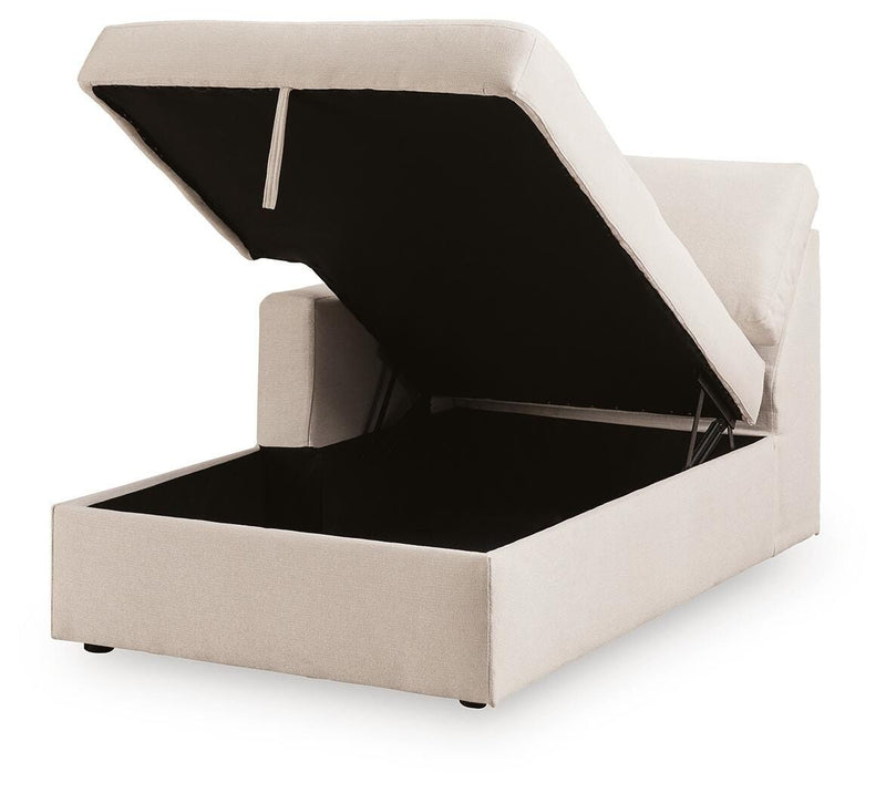 Modmax Oyster Left-Arm Facing Corner Chaise with Storage - 9210316S
