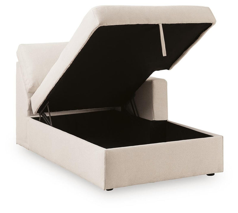 Modmax Oyster Right-Arm Facing Corner Chaise with Storage - 9210317S