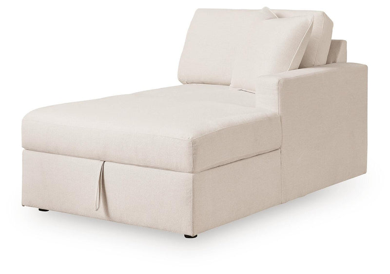 Modmax Oyster Right-Arm Facing Corner Chaise with Storage - 9210317S