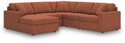 Modmax Spice 5-Piece Sectional with Chaise - 92102S67