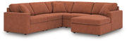 Modmax Spice 5-Piece Sectional with Chaise - 92102S68