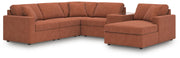 Modmax Spice 6-Piece Sectional with Chaise - 92102S53