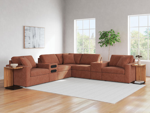 Modmax Spice 7-Piece Balanced Sectional with Audio and Storage Consoles - 92102S69