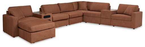 Modmax Spice 8 Piece Sectional with Ottoman - Gate FurnitureSectional