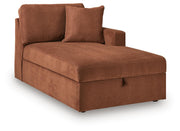 Modmax Spice Right-Arm Facing Corner Chaise with Storage - 9210217S