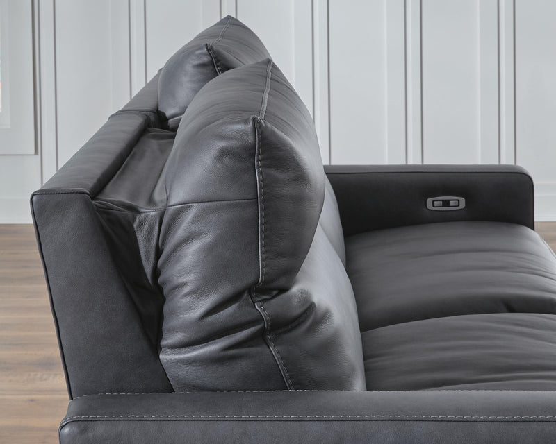ModZ Blue 5-Piece Power Reclining Sectional - U14001S6