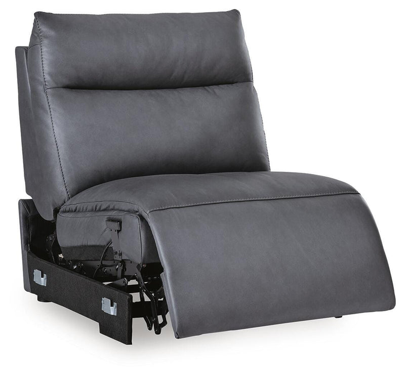 ModZ Blue Power Armless Recliner - U1400131